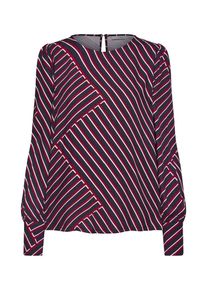 minimum, Damen Bluse 'Jenssine', Rot / Schwarz / Weiß