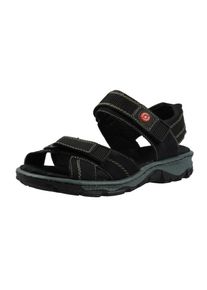 Rieker, Damen Sandalen, Schwarz