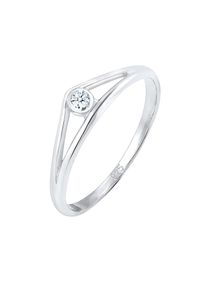Diamore, Damen Ring 'Geo', Silber
