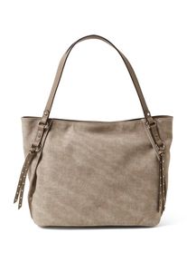 Tom Tailor, Damen Shopper 'Malena', Beigemeliert