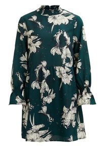 Vila, Damen Kleid 'FLOPPY', Creme / Tanne