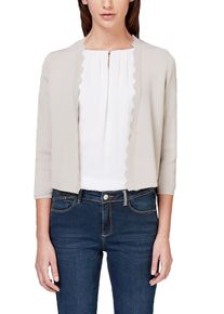 s.Oliver BLACK LABEL, Damen Cardigan, Creme