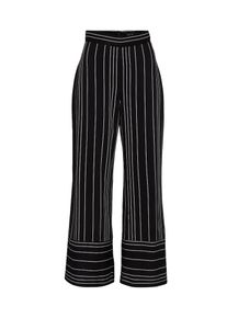 Bardot, Damen Stoffhose, Schwarz / Weiß