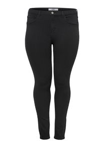 Only Carmakoma, Damen Hose 'Carstorm push up hw sk noos', Schwarz