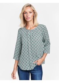 Gerry Weber, Damen Bluse, Petrol / Pastellgrün