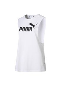 Puma, Damen Top 'Essentials+', Schwarz / Weiß