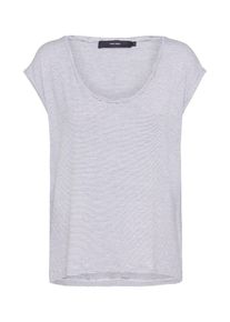 Véro Moda VERO MODA, Damen T-Shirt 'LORA', Blau / Weiß