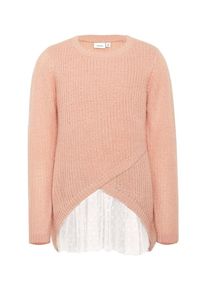 name it, M&auml;dchen Strickpullover, Puder