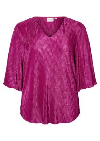 JUNAROSE, Damen Bluse, Dunkelpink