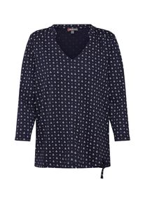 Street One, Damen Shirt, Dunkelblau