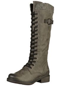 Marco Tozzi, Damen Stiefel, Dunkelgrau