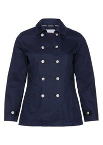 sheego Casual, Damen Cabanjacke, Marine