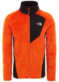 The North Face, Damen Fleecejacke, Neonorange / Schwarz