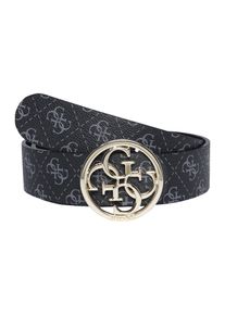 Guess, Damen Gürtel 'MIA', Hellgrau / Schwarz