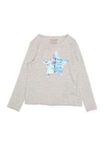 REVIEW KIDS REVIEW FOR KIDS, Mädchen Shirt 'KG-19-T101', Hellblau / Graumeliert
