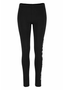 Converse, Damen Leggings, Schwarz