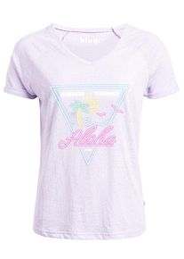 Khujo, Damen T-Shirt 'VIVIANNE', Lila