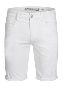 INDICODE JEANS, Herren Shorts 'Caden', Offwhite