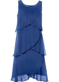 sheego Style, Damen Kleid, Blau