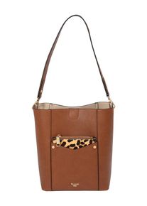 Dune LONDON, Damen Tasche 'DUCKTY', Braun