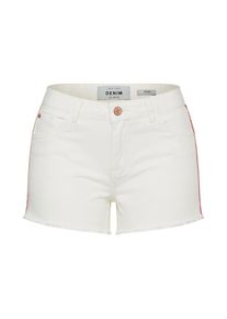 New Look, Damen Regular Shorts, Rot / Wei&szlig;