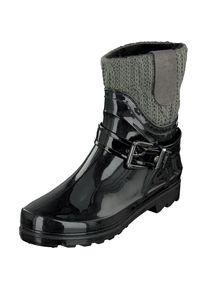 GOSCH SYLT, Damen Gummistiefel, Taupe / Schwarz