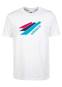 adidas originals, Herren T-Shirt 'Palemston', Blau / Rot / Weiß