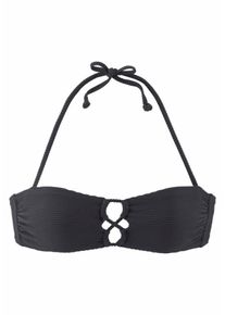 Sunseeker, Damen Bandeau-Top 'Fancy', Schwarz