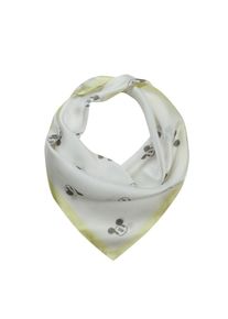 Codello, Damen Seidentuch, Gelb / Anthrazit / Offwhite