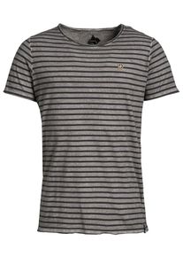 Khujo, Herren T-Shirt 'VENLO', Navy / Basaltgrau