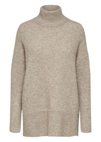 Selected Femme, Damen Strickpullover, Hellbeige