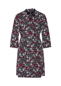 Q/S Designed By, Damen Kleid, Mischfarben / Schwarz