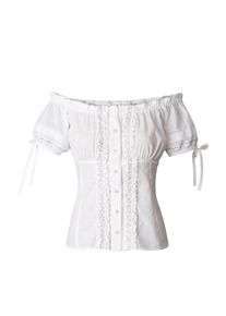 Stockerpoint, Damen Bluse 'Salomea', Wei&szlig;