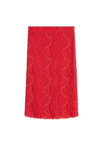 Mango, Damen Rock 'Soja-x', Rot