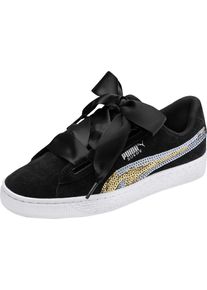 Puma, Mädchen Puma Sneaker 'Suede Heart Trailblazer SQN Jr', Schwarz