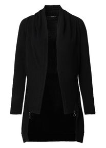 Supermom, Strickjacke Zip, Schwarz