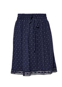 s.Oliver RED LABEL, Damen Rock, Navy / Wei&szlig;