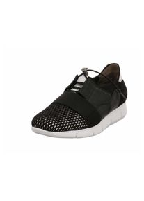 Paul Green, Damen Schnürschuhe, Schwarz / Weiß