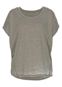 Venice Beach, Damen T-Shirt 'Ziva 04', Taupe
