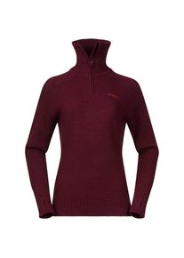 Bergans, Damen Pullover 'Ulriken Jumper 5415', Weinrot