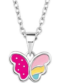Prinzessin Lillifee, Damen Kette mit Anhänger, Hellblau / Gelb / Pink / Silber
