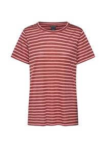 Ichi, Damen Shirt 'IHCADIS SS', Koralle / Rot / Weiß