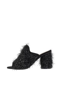 Bianco, Damen ARV Open-Toe Mules, Schwarz