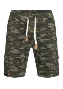 INDICODE JEANS, Herren Shorts 'White Rock', Khaki
