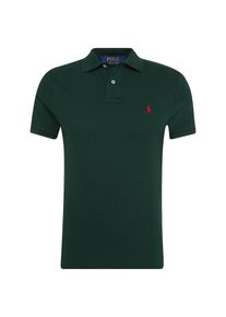 Polo Ralph Lauren, Herren Poloshirt 'SSKCSLM1-SHORT SLEEVE-KNIT', Tanne