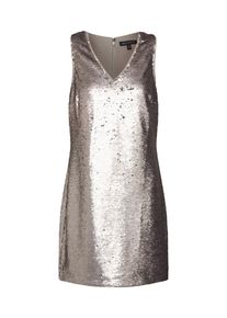 Banana Republic, Damen Kleid 'SL VNECK SHIFT SEQUIN', Gold