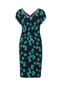 Laurèl LAUREL, Damen Kleid, Nachtblau / Grün