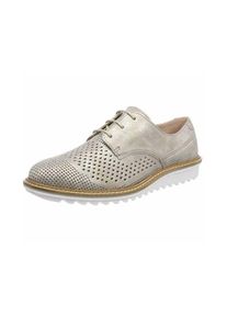 Ecco, Damen Schn&uuml;rschuhe, Silber