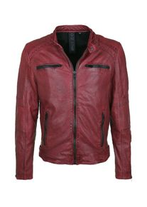 Gipsy, Herren Lederjacke 'Guro', Weinrot