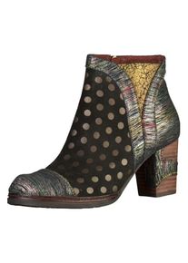 Laura Vita, Damen Stiefelette, Schwarz / Silber